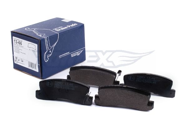 TOMEX BRAKES Piduriklotsi komplekt,ketaspidur TX 13-66